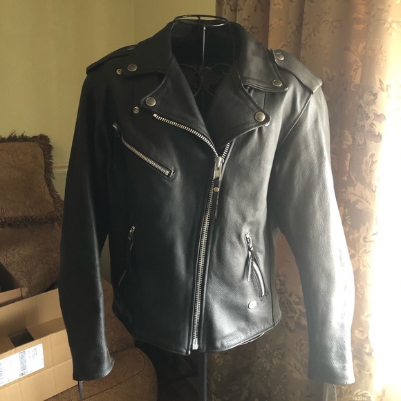 Harley-Davidson Women’s Biker Jacket Sz Medium Made in the USA - Picture 3 of 12